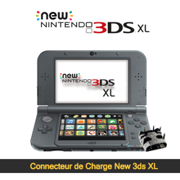 Réparation connecteur de charge New 3ds XL