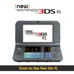 Réparation écran  Bas New 3ds XL