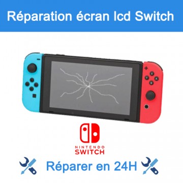 Réparation écran lcd nintendo switch Paris