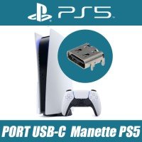 Réparation Port de Charge USB-C Manette PS5 Paris