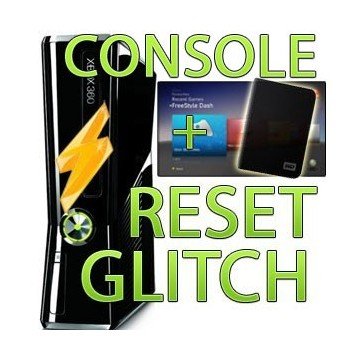 Console xbox 360 SLIM + hack reset glitch